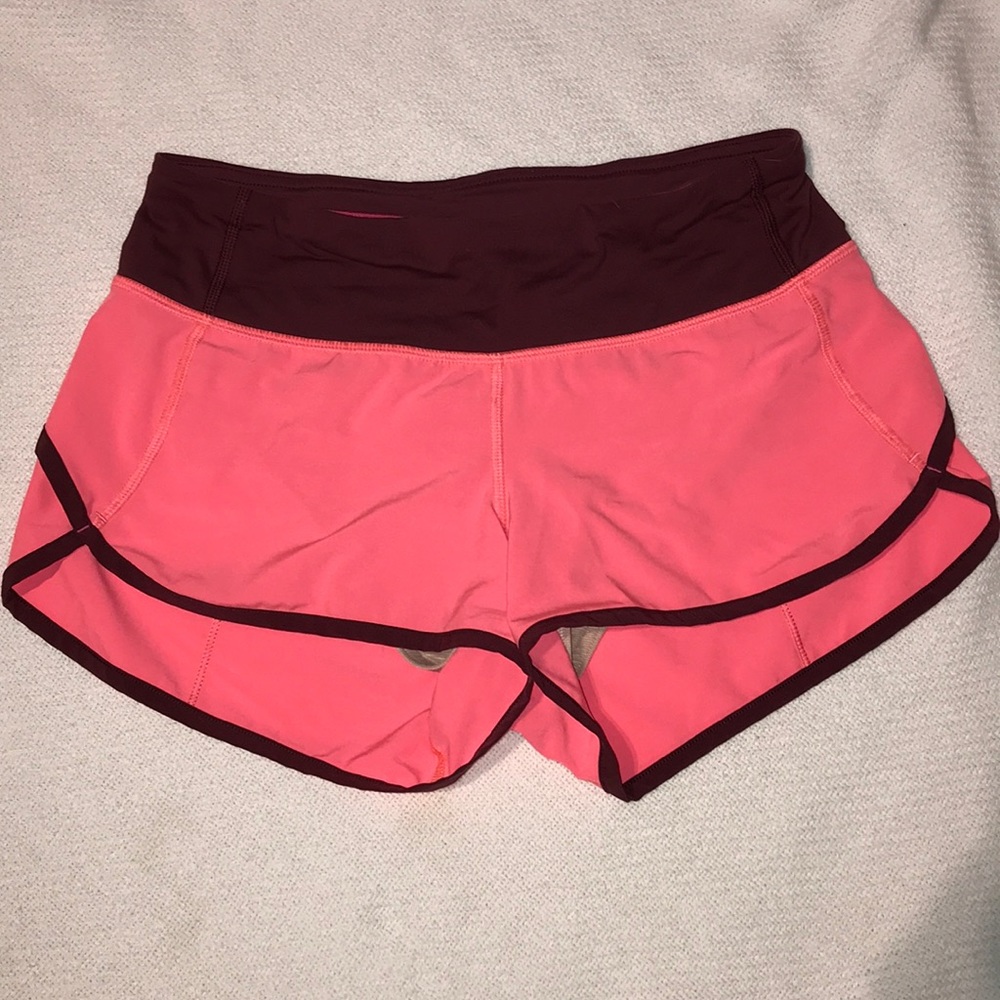 LULULEMON SPEED SHORTS